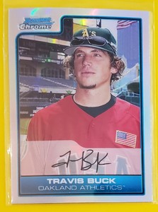 2006 Bowman Chrome Draft Future's Game Prospects Refractors #35 Travis Buck 