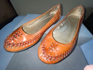 Natural Soul by Naturalizer vegane Sattelleder Slipper Halbschuhe Größe 7 - Bild 1 von 7