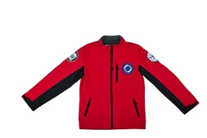 Up and Away STEM Jacket for Youth in Red and Black With Three Patches/ One Size - Picture 1 of 8