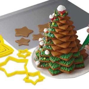 Christmas Star Cookie Cutters Creative 6 Piece Set - Picture 1 of 8