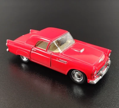 Ford Thunderbird 1955 Kinsmart color rojo escala 1:36 diecast coche juguete Foto 1 de 4