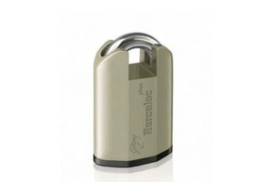 Godrej Herculoc Plus Satin Nickel Padlock with 4 Keys India's Most Secured Locks - Picture 1 of 4
