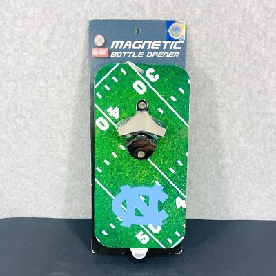 UNC North Carolina Tar Heels Official Logo Magnetic Bottle Opener NEW NCAA - Image 1 of 2