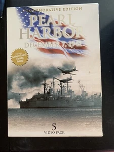 Pearl Harbor Commemorative Edition (VHS) 5 Tape Boxed Set COMPLETE - Picture 1 of 4
