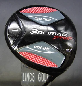 Orlimar Sport ORM-1505 Titanium 10.5° Driver Regular Graphite Shaft Elite Grip - Picture 1 of 5