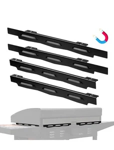 4 Pack 36 Inch Magnetic Griddle Wind Guards for Blackstone Griddle Accessories - Picture 1 of 6