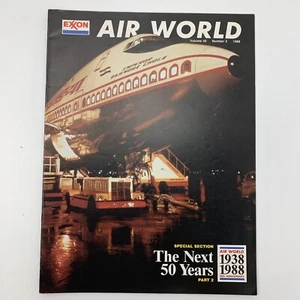 Exxon Air World Airplanes Airlines Planes Volume 40 Number 3 1988 - Bild 1 von 3