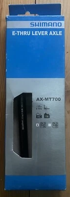 Eje de palanca Shimano AX-MT700 12 x 142 mm E-Thru Foto 1 de 4
