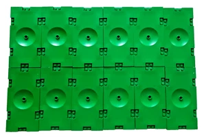 LEGO® 3420 12x Football Pitch Plates no box or instructions - Picture 1 of 1