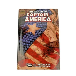 The Death of Captain America Vol 1 2007 Hardcover by Ed Brubaker First Edition - Picture 1 of 4
