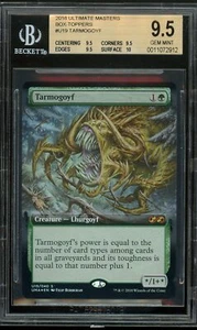 Tarmogoyf - Ultimate Masters box-toppers, BGS 9.5 MINT. MTG (pop 1 of 5) QUAD+ - Picture 1 of 2