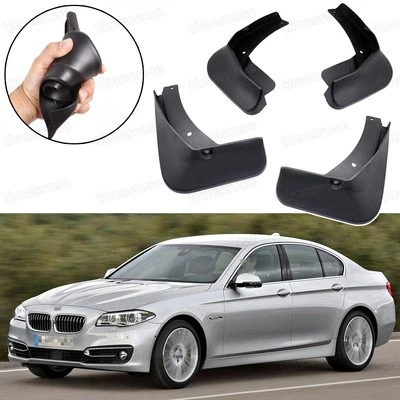 Car Mud Flaps Splash Guard Fender Mudguard Black for BMW 5-Series 2011-2016 F10 Foto 1 de 4