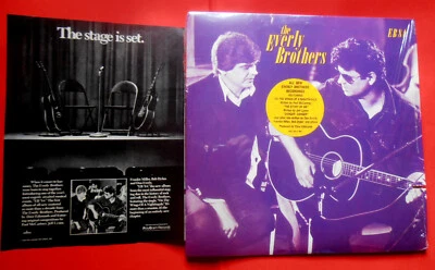 EVERLY BROTHERS  EB 84  REUNION LP CELLO INTACT HYPE STICKER NM WITH AD Foto 1 de 2