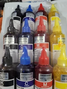 12pk sublimation ink for e tank workforce xp eco t printers Epson - Picture 1 of 2