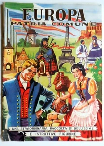 ALBUM FIGURINE EUROPA PATRIA COMUNE B.E.A. no panini PRESENTI 59/414 - Bild 1 von 4