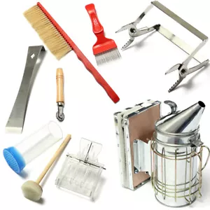 Imkerwerkzeug Zubehör Edelstahl Bienenstock Starter Kit tools Imkerei-Zubehör EU - Bild 1 von 11