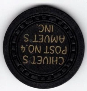 Fraternal: Amvet's Chivet's Post No.4 Black; Cottage Hills, Illinois - Picture 1 of 2