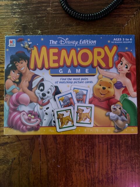 Memory Game 2002 The Disney Edition Classic Matching Magically Fun