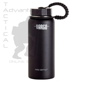 Vargo 32oz. Isolierte Edelstahl Para Flasche - schwarze Oberfläche - Bild 1 von 2