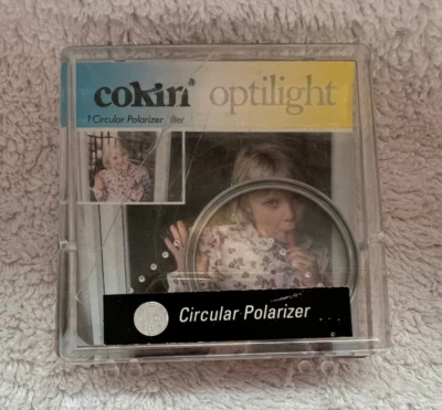 Vintage Used KENKO UV K1/18 Circular polarizer? Clear screw on - Image 1 of 4