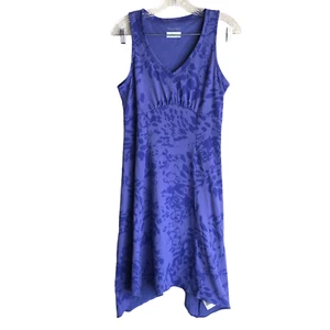 Columbia Omni-Freeze Women's Active Dress Size M Purple Midi Outdoor Sleeveless - Picture 1 of 8
