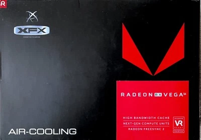 Tarjeta de video gráfica XFX RX Vega 56 AMD Radeon - 8 GB Plus EVGA Powerlink Foto 1 de 4