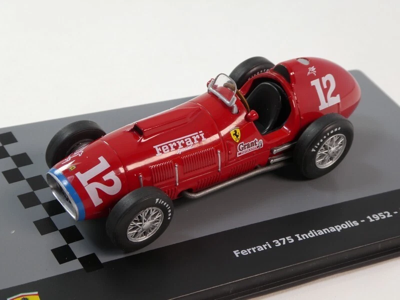 Altaya diecast Ferrari 375 #12 Alberto Ascari Indianapolis 1952 1/43 LAF1703 - Immagine 1 di 1