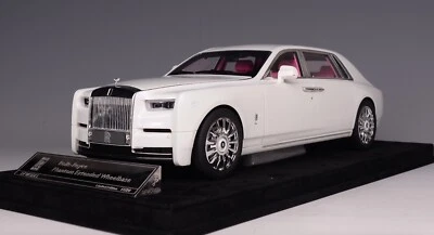 1/18 DF Rolls Royce Phantom Extended Wheel base in White limited #20 of 20 - Image 1 of 4