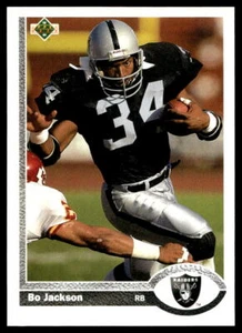 1991 Upper Deck #155 Bo Jackson Los Angeles Raiders MINT - Picture 1 of 2