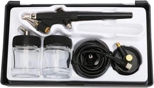 Mini Small Hobby Air Brush Painting Kit Spray Spraying Gun Airbrush - Picture 1 of 14