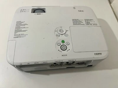 NEC NP-M311X LCD DATA Projector- 2562 LAMP HOUR USED, 49% REMAINING - Image 1 of 4