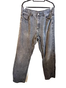 Cross & Windsor relaxed fit 38/32 black jean preowned - Picture 1 of 5