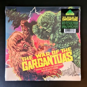 AKIRA IFUKUBE - THE WAR OF THE GARGANTUAS Limited Edition SPLATTER Vinyl LP OST - Picture 1 of 3