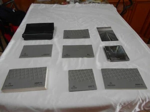 2009 ACURA TL OWNER MANUAL 8 PC WITH NAVIGATION & BLACK ACURA FACTORY CASE.OEM - Picture 1 of 6