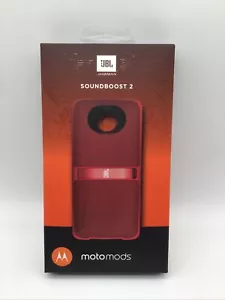 Custodia altoparlante portatile Motorola Moto Mod JBL SoundBoost 2 rossa *OTTIMO REGALO* - Foto 1 di 4
