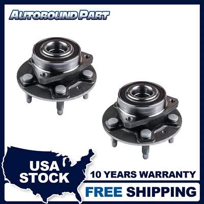 Front Rear Wheel Hub Bearing for Buick LaCrosse Regal Cadillac CTS XTS Chevy-2Pc - Image 1 of 4