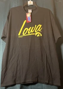 Gildan Heavy Cotton Iowa Hawkeyes T Shirt - XL - Picture 1 of 2
