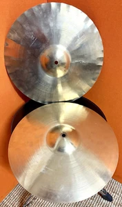 Vintage 70’s PAISTE Formula 602 Sound Edge Hihats 14" made in Switzerland - Bild 1 von 8