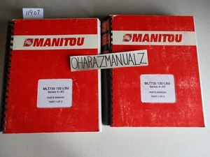 MANITOU Forklift MLT735 120 LSU Series 4-E3 Parts Manual Manuals - Picture 1 of 5