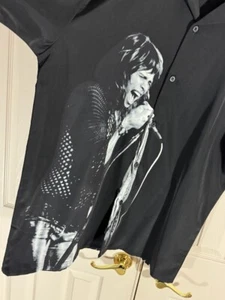 Vintage Disney Aerosmith Steven Tyler Herren Button Down Rock 'n' Achterbahn - Bild 1 von 6