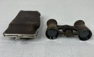 Vintage Rohrbach Mignon Opera Glasses with Leather Holder - Picture 1 of 11