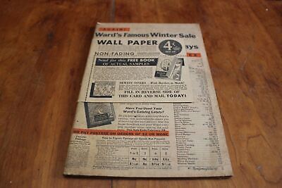 Vintage Montgomery Wards 1933 Winter Sale Catalog 150 Pages • 27.84£