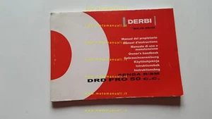 Derbi 50 Senda R-SM DRD Pro 50 2006 manuale uso manutenzione originale - Picture 1 of 11