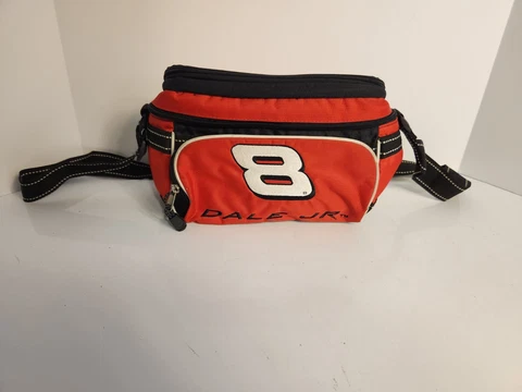 Nascar Dale Earnhardt Jr Red Collapsible Cooler #8 Insulated Lunch Box Cover