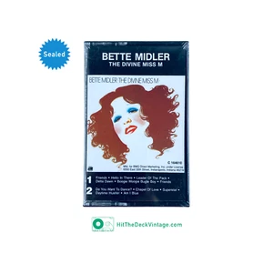 Bette Midler - The Divine Miss M Cassette Tape (1972) Club Ed Pop, Vocals SEALED - Picture 1 of 3