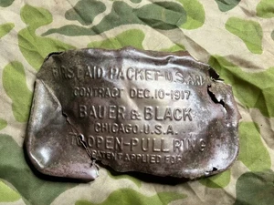 US WWII First Aid Relic WW2 Battle Of The Bulge Artifact Dug - Picture 1 of 3