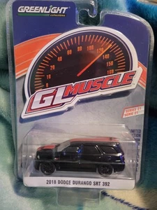 Greenlight Muscle 2018 Dodge Durango SRT Black Last One - Picture 1 of 1