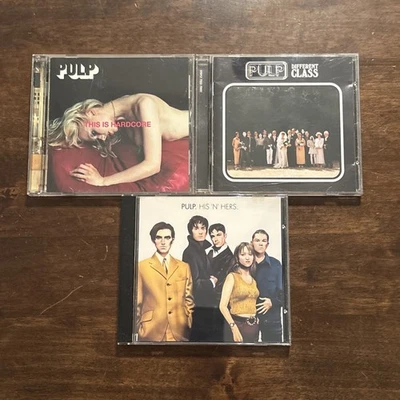 Pulp 3 cd lot This Is Hardcore/Different Class/His N Hers. Read Foto 1 de 4