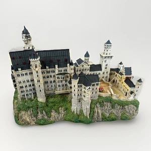 Verzauberte Schlösser Europas Schloss Neuschwanstein Skulptur 1993 Danbury Mint - Bild 1 von 7