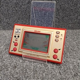 Nintendo Mickey Mouse Game & Watch handheld console, used, screen worn